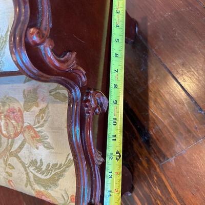 Pulaski Upholstered Wooden Step Stool / Bed Steps