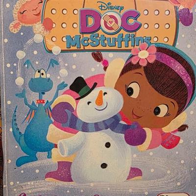 Little Golden Book Doc McStuffins Snowman Surprise - Disney Junior Christmas Story