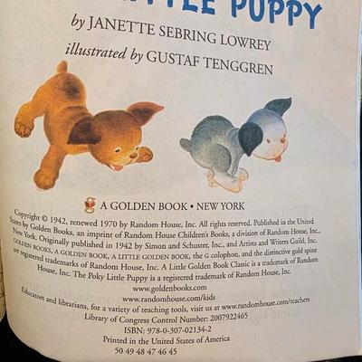 Little Golden Book The Poky Little Puppy - 1970 Classic Edition Garth Williams