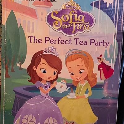 Little Golden Book Sofia the First The Perfect Tea Party - Disney Junior Princess Story