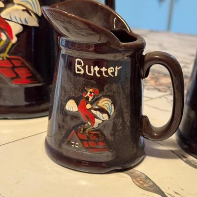 Vintage Kitchen Pitcher Set