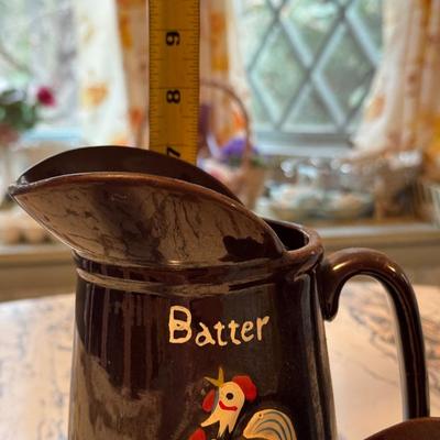 Vintage Kitchen Pitcher Set