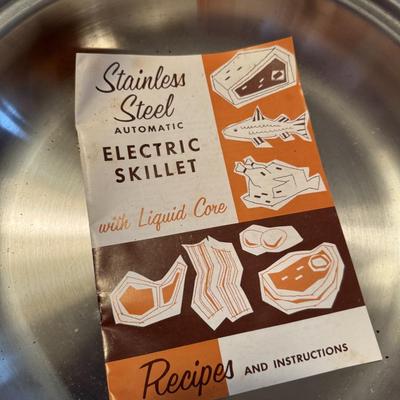 New Vintage Electric Skillet