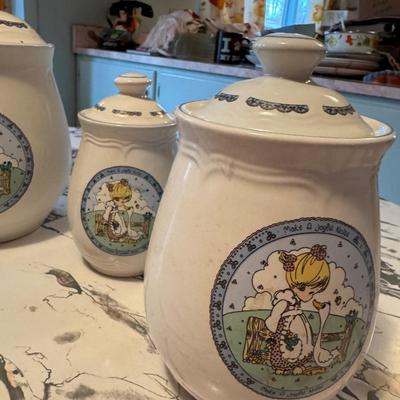 Precious Moments Canister Set