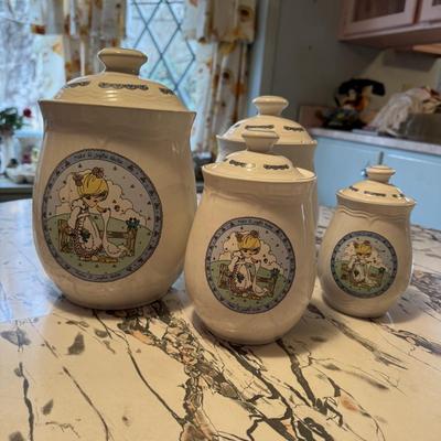 Precious Moments Canister Set