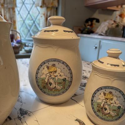 Precious Moments Canister Set