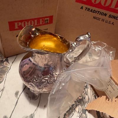 Poole Tea Set with Tray New in Box