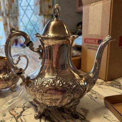 Poole Tea Set with Tray New in Box