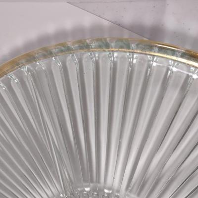 Glass Serve Ware- Platters and Cake Pedestal