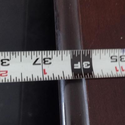 Tall Dining Table with Three Chairs and Bench Seat- Approx 48" x 36 1/2"