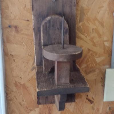 Wooden Squirrel Feeder