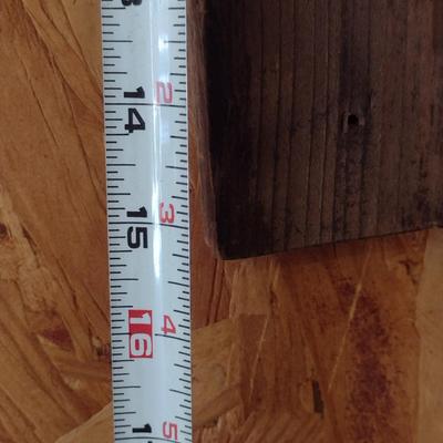 Wooden Squirrel Feeder