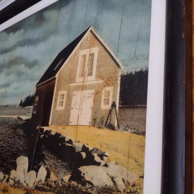 Framed Painting- Signed by Artist- Approx 43 3/8" x 51 3/4"