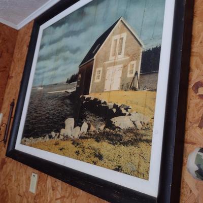 Framed Painting- Signed by Artist- Approx 43 3/8" x 51 3/4"