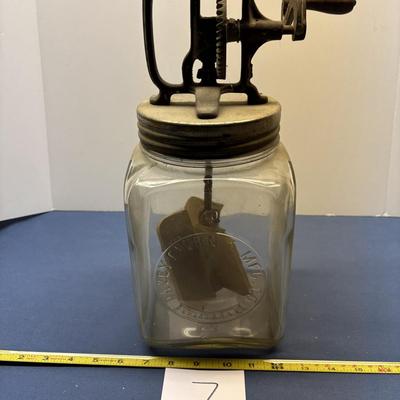 Vintage Dazzy Butter Churn