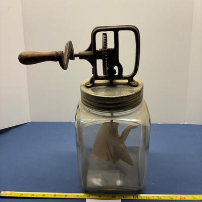 Vintage Dazzy Butter Churn