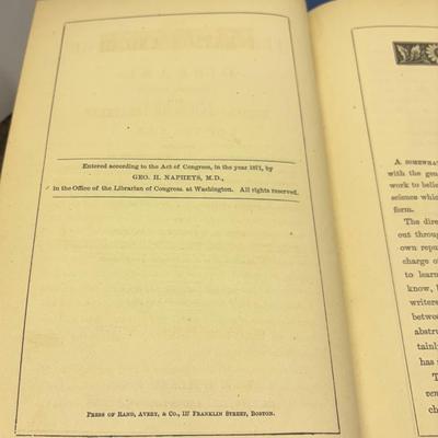 Vintage 1800s Medicine Prevention and Cures