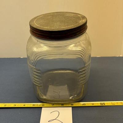 Vintage Glass Jar