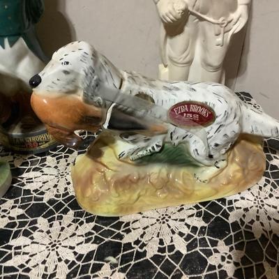 Sale Photo Thumbnail #376: You get Benjamin Franklin, Fox, Hunting Dog, Solder on Horse.  The soldier is missing sword.