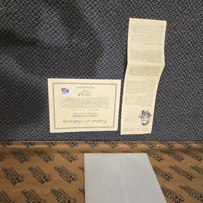 Sale Photo Thumbnail #402: Very nice Land of Dakota scenic picture signed and certified. Great piece art.