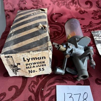 Lyman No. 55 Powder Measure