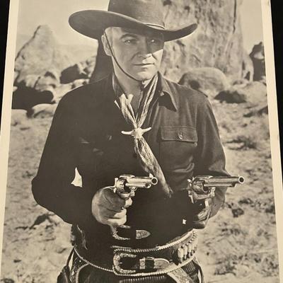 VINTAGE PHOTOS OF POPULAR WESTERN ACTORS