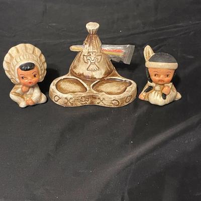 A COLLECTION OF SALT AND PEPPER SHAKERS