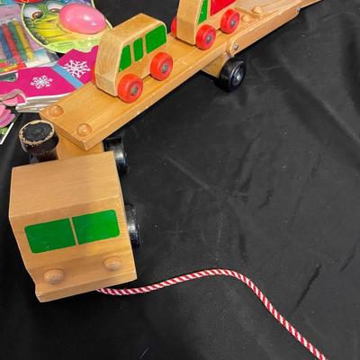 A VARIETY OF TOYS, STICKER AND MORE