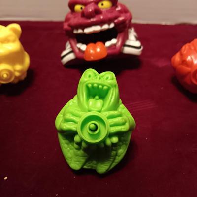 1988 KENNER THE REAL GHOSTBUSTERS PULL SPEED AHEAD AND SCREAMING HEROES