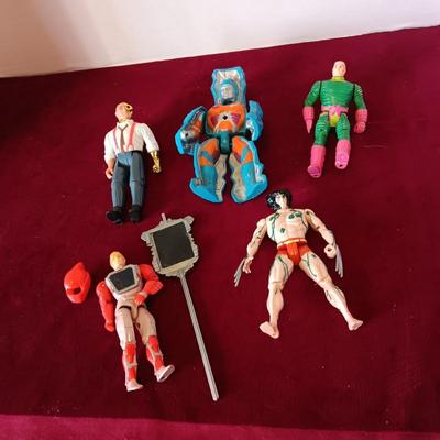 1980'S 4"-5" ACTION FIGURES