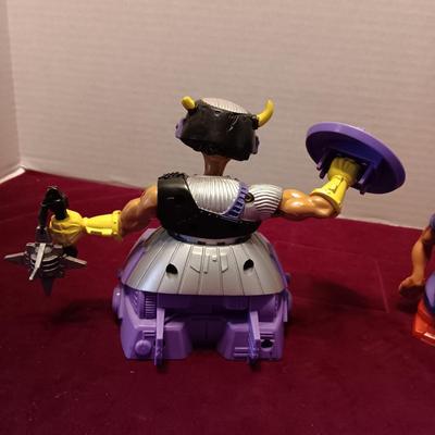 1986 LJN TOYS THUNDERCATS "TOP SPINNER" AND "RAM BAM"