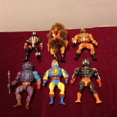 VINTAGE MASTERS OF THE UNIVERSE ACTION FIGURES