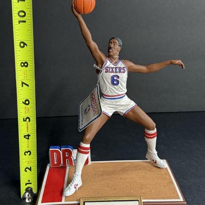 Julius Erving “Dr. J” Autographed Figurine #95/975