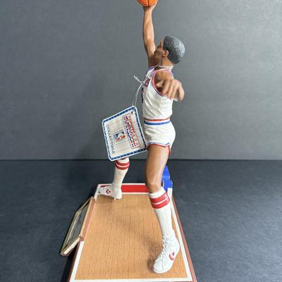 Julius Erving “Dr. J” Autographed Figurine #95/975