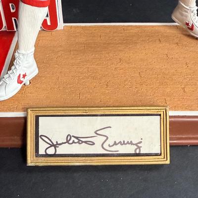 Julius Erving “Dr. J” Autographed Figurine #95/975
