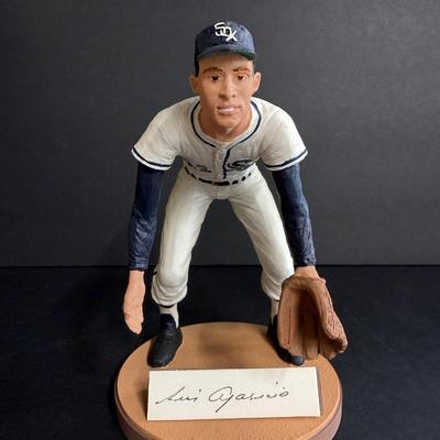 Luis Aparicio Autographed Figurine - #1029/1984