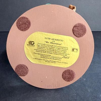 Luis Aparicio Autographed Figurine - #1029/1984