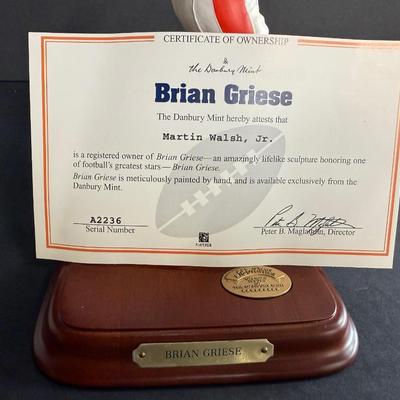 Danbury Mint Brian Griese Figurine