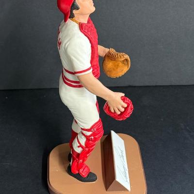 Johnny Bench Autographed Figurine - #255/1989