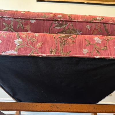 Upholstered Wingback Armchair