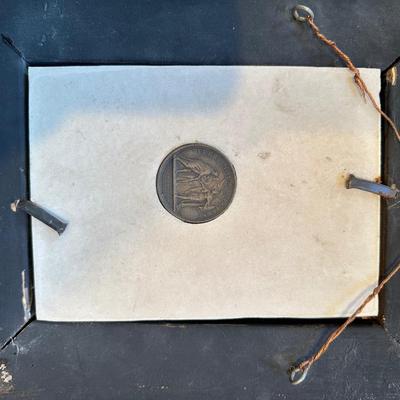 Pair of Cast Marble Figural Bas-Relief Plaques