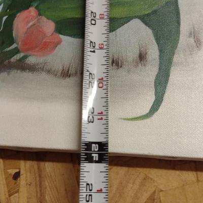 Original Painting on Canvas by N.C. Artist Evelyn O. King- Approx 24" x 20"