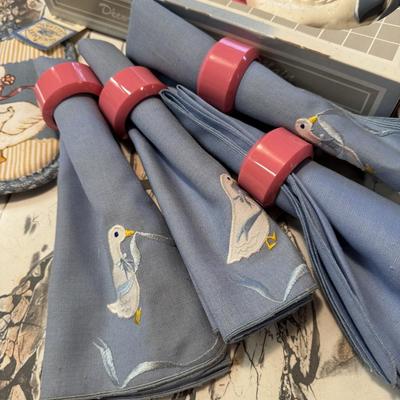 New Vintage Geese DecoSet