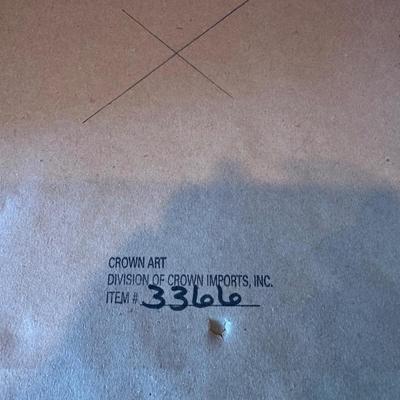 Decorative Framed Pineapple Plaque