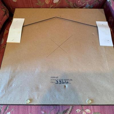 Decorative Framed Pineapple Plaque