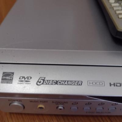 Panasonic DVD 5 Disc Changer with Remote Control