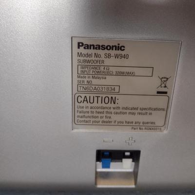 Panasonic Surround Sound System- Seven Pieces