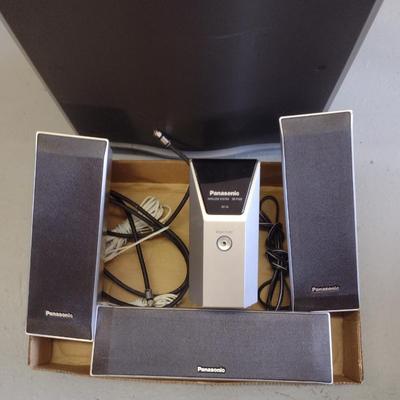 Panasonic Surround Sound System- Seven Pieces