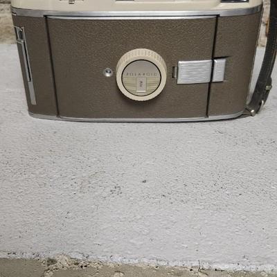 Sale Photo Thumbnail #484: Polaroid 800 in case with books and flash attachments. Fits large flat rate box