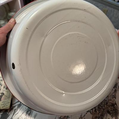 Vintage Wash Pans, Fry Cutter and Manuals